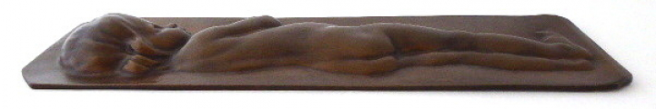Bronzový reliéf nahého dítěte (3).JPG