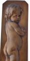Bronzový reliéf nahého dítěte (2).JPG