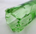 Váza ze zeleného a křišťálového skla - Vladimíra Klumparová (3).JPG