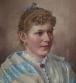 Max Brödel - Portrét dívky s krajkou a šperky (3).JPG