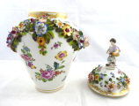Porcelánová luxusní váza v míšeňském stylu - Worcester, Anglie (5).JPG
