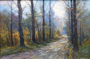 J.Rombald - Podzimní nálada na cestě v lese (2).JPG