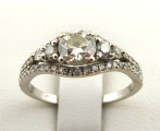 Prsten z bílého zlata s 55 brilianty - 0,99 ct (1).JPG