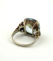 Art deco prsten s přírodním akvamarínem a diamanty (5).JPG