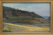 Jan Skramlík - Svažitá krajina (1).JPG