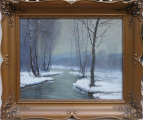 Antonín Augusta - Zimní krajina s řekou (1).JPG