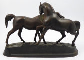 Bronzové sousoší koní - rozměrné (2).JPG