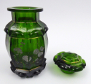 Flakon s malbou stříbrem - biedermeier (3).JPG