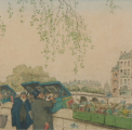 Tavík František Šimon - Bouquinistes-Printemps (3).JPG
