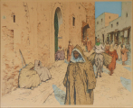 Tavík František Šimon - Arabské krámky v Tangeru (2).JPG