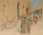 Tavík František Šimon - Arabské krámky v Tangeru (3).JPG