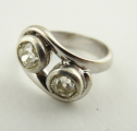 Prsten z bílého zlata s přírodními diamanty - 1,00 ct (1).JPG