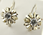 Náušnice z bílého zlata s přírodními diamanty - 0,30 ct (2).JPG