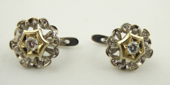 Zlaté náušnice s 14 přírodními diamanty (2).JPG