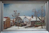 František Michl - Zima ve vesnici