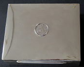 Stříbrná kazeta, s mincí - Jezler, Švýcarsko