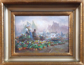 Jaroslav Pokorný - Na trhu s tulipány, Holandsko