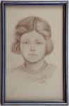 Portrét dívky - Prague 1931