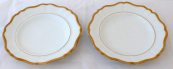 Dva talíře, biedermeier - Vídeň, rok 1844
