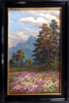 Helena Paula von Pausinger - Kvetoucí horská louka
