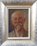 Sedloň Otakar - Portrét staršího muže s bradkou