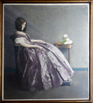 Schmutzer Ferdinand - Sedící Gertrude Barrison