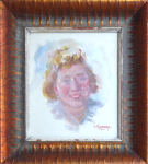 Chaloupka Karel - Portrét smějící se dívky