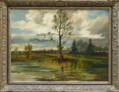 Rolín Viktor - Osamělý strom u vody