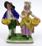 Volkstedt, Rudolstadt, Ernst Bohne & Söhne - Dvojice měšťanů