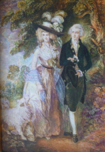 Thomas Gainsborough - Ranní procházka , kopie