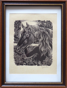 Josef Weiser - Dívka a kůň (1).JPG