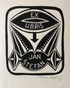 Václav Houf - Ex libris Jan Štefan 1.  (1).JPG