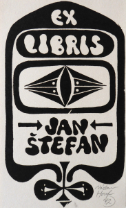 Václav Houf - Ex libris Jan Štefan 2. (1).JPG