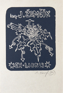 Václav Houf - Ex libris Ing. J. Žemčík (3).JPG