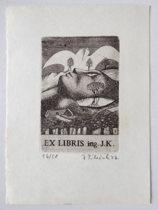 Jindřich Pileček - Ex libris ing. J. K. (1).JPG