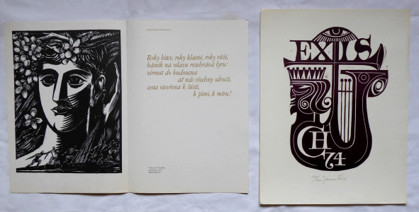 Jaroslav Šváb - Exlibris 74, Václav Mašek + František Branislav (1).JPG