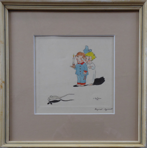 L. Brückner - Děti a myška (1).JPG