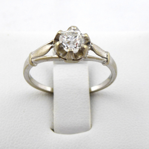 Prsten z bílého zlata a briliantem 0,50 ct (1).JPG