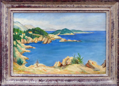 Soter Vonášek - Zátoka u Dubrovníka (1).JPG