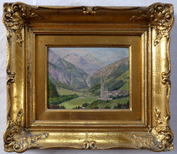 Thiele - Pohled na Heiligenblut a Grossglockner (1).JPG