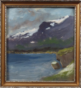 Emanuel Hosperger - Horské jezero v Tatrách (1).JPG