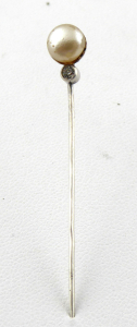 Stříbrná jehlice s bižuterní perličkou (1).JPG