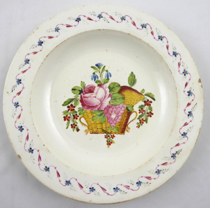 Malovaný talíř s květinami a ovocem - Dolní Chodov (1).JPG