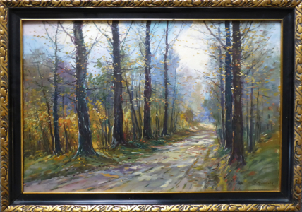 J.Rombald - Podzimní nálada na cestě v lese (1).JPG