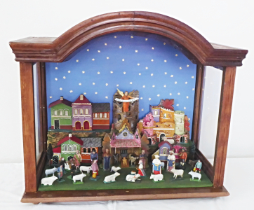 Skříňkový betlém - Třešť, Horácko (1).JPG