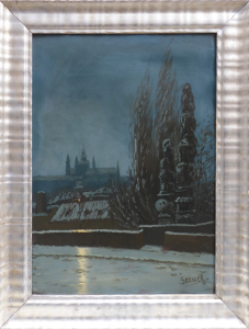 Tomáš Šrámek - Pražské nokturno v zimě (1).JPG