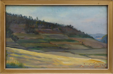 Jan Skramlík - Svažitá krajina (1).JPG