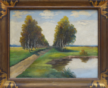 J. Neuman - Cesta mezi břízami (1).JPG