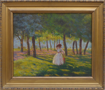 Josef Holub - Slunečný den v parku (1).JPG