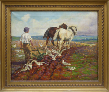 Eduard Jeřábek - Při orbě (1).JPG